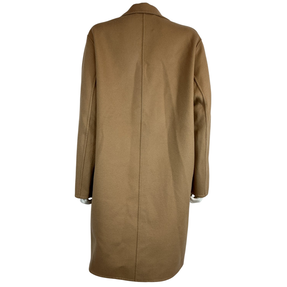 Wilfred Classic Tan Wool Cashmere Coat Size S - Picture 2 of 3
